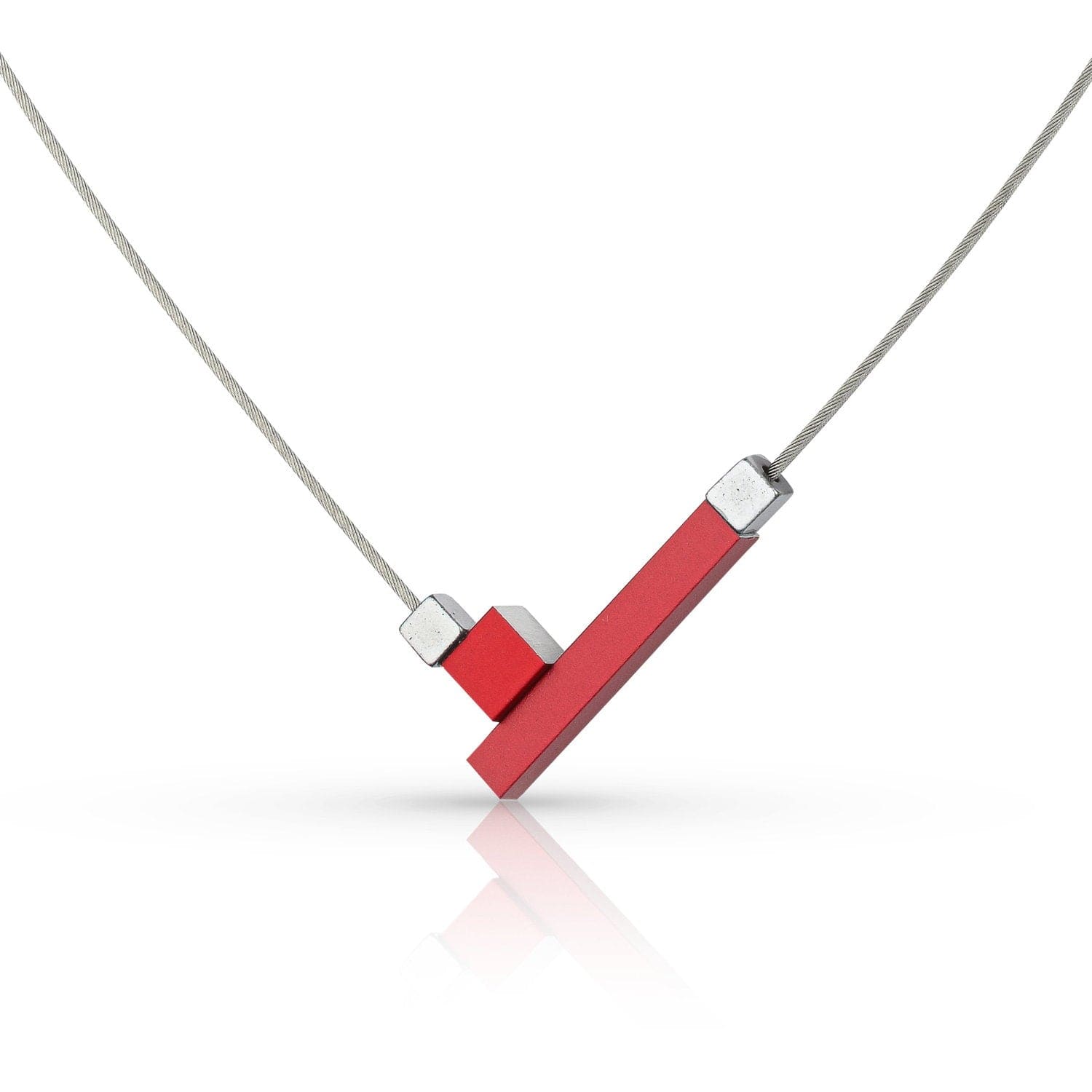 Halskette CARO Rot | C279R