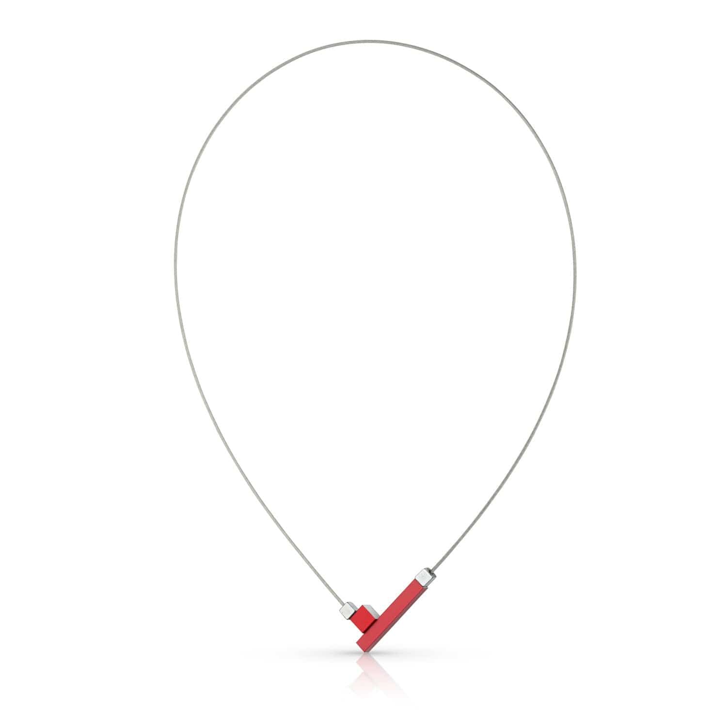 Halskette CARO Rot | C279R