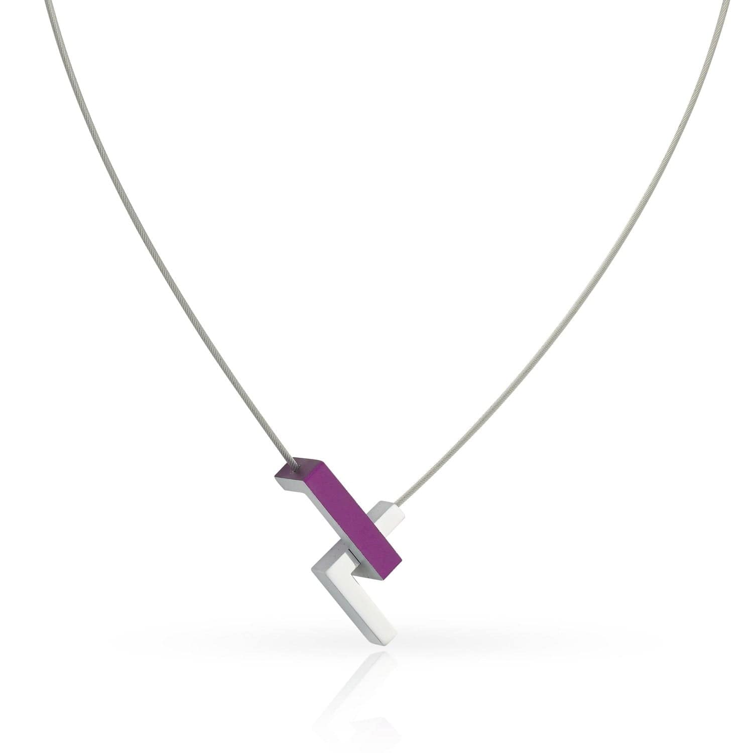 Halskette MAROO Lila | C289P