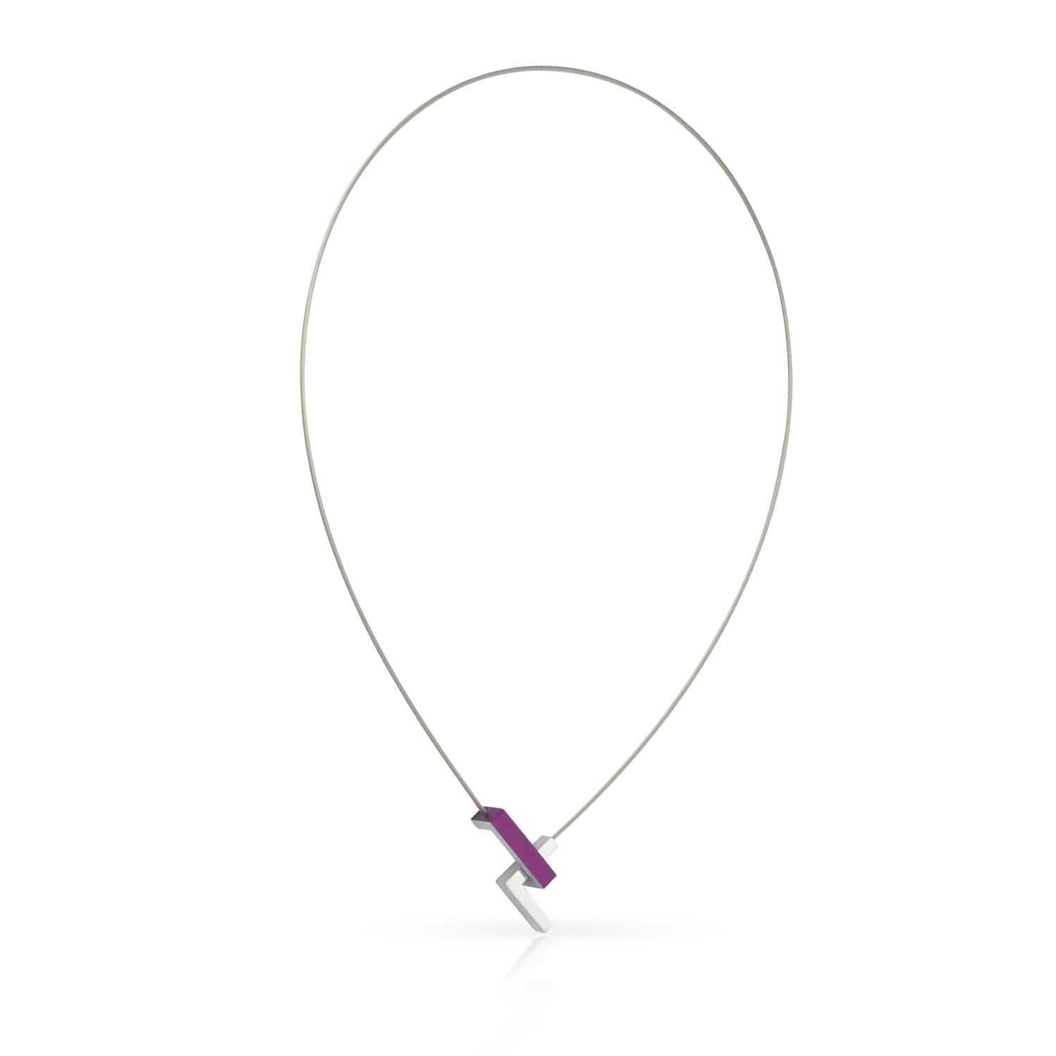 Halskette MAROO Lila | C289P