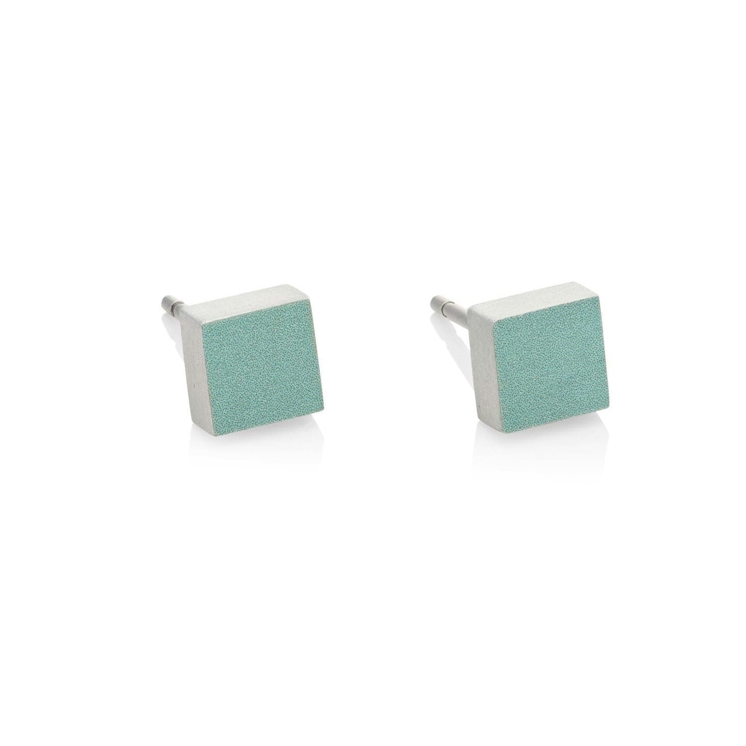 Ohrstecker Klein Quadrat VIEF | O37GR