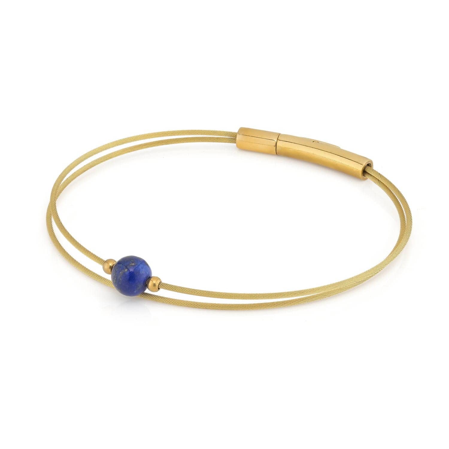 Armband „Thinking of You“ aus Lapislazuli in Gold | A716GG