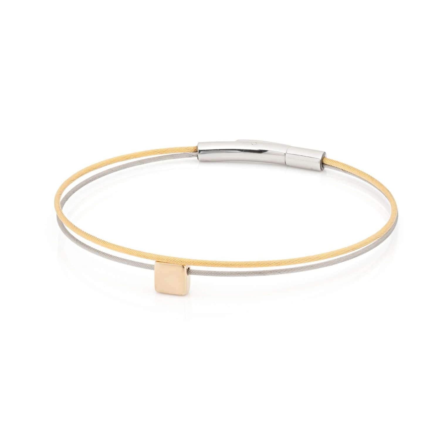 Ich denke an dich ⬜ Armband bicolor | A704BI