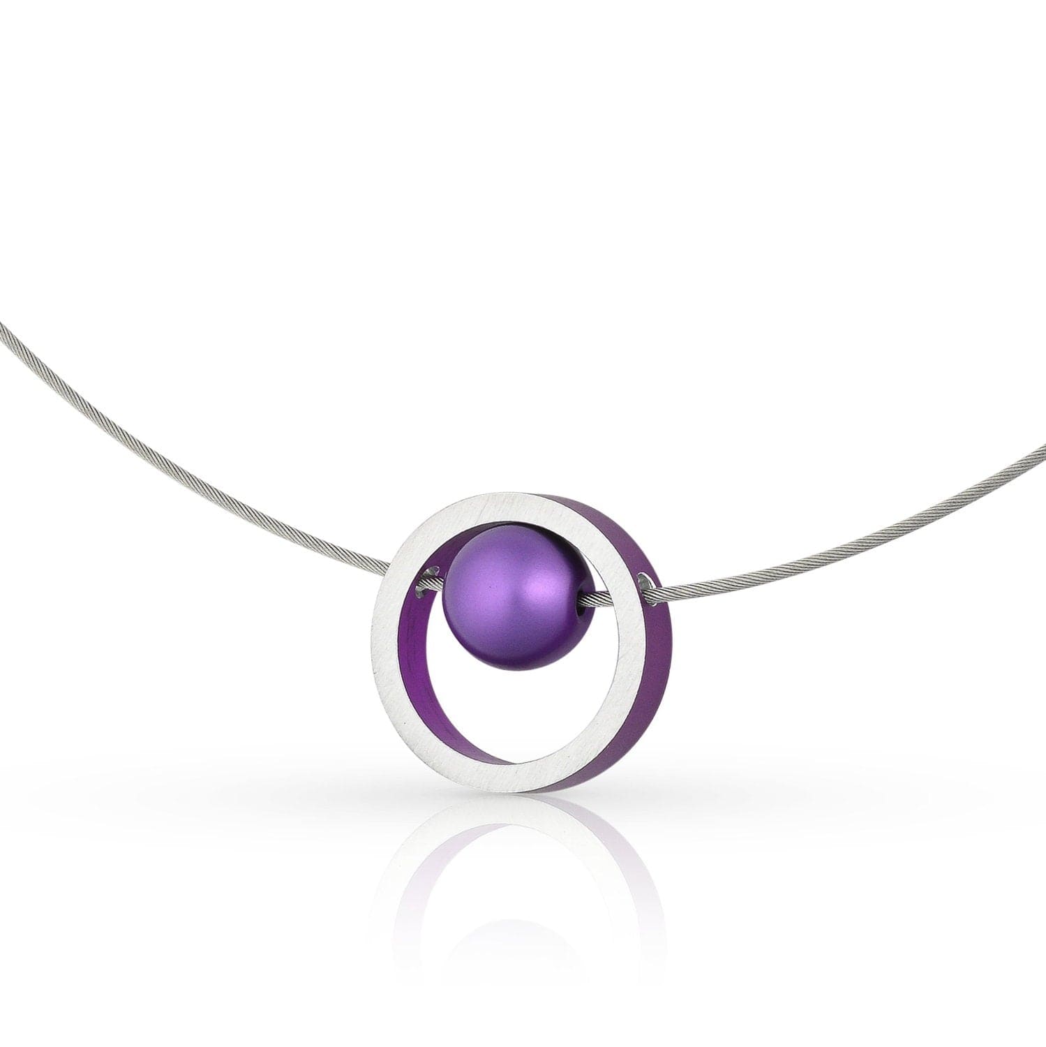 Halskette DONNA Lila | C278P