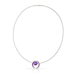 Halskette DONNA Lila | C278P