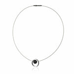 Halskette DONNA Schwarz | C278Z
