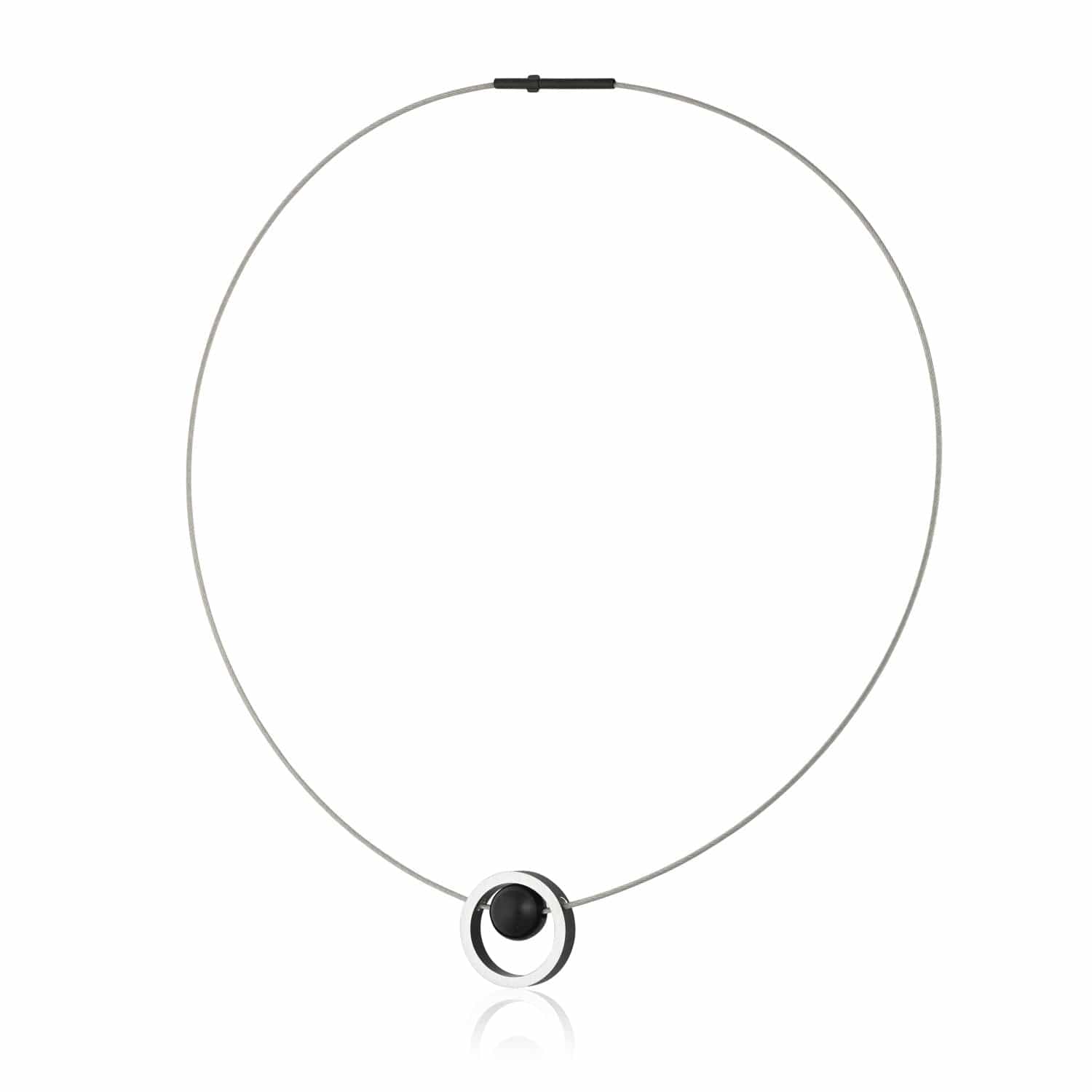 Halskette DONNA Schwarz | C278Z