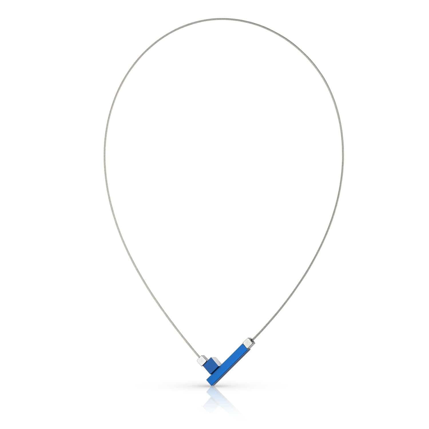 Halskette CARO Blau | C279B