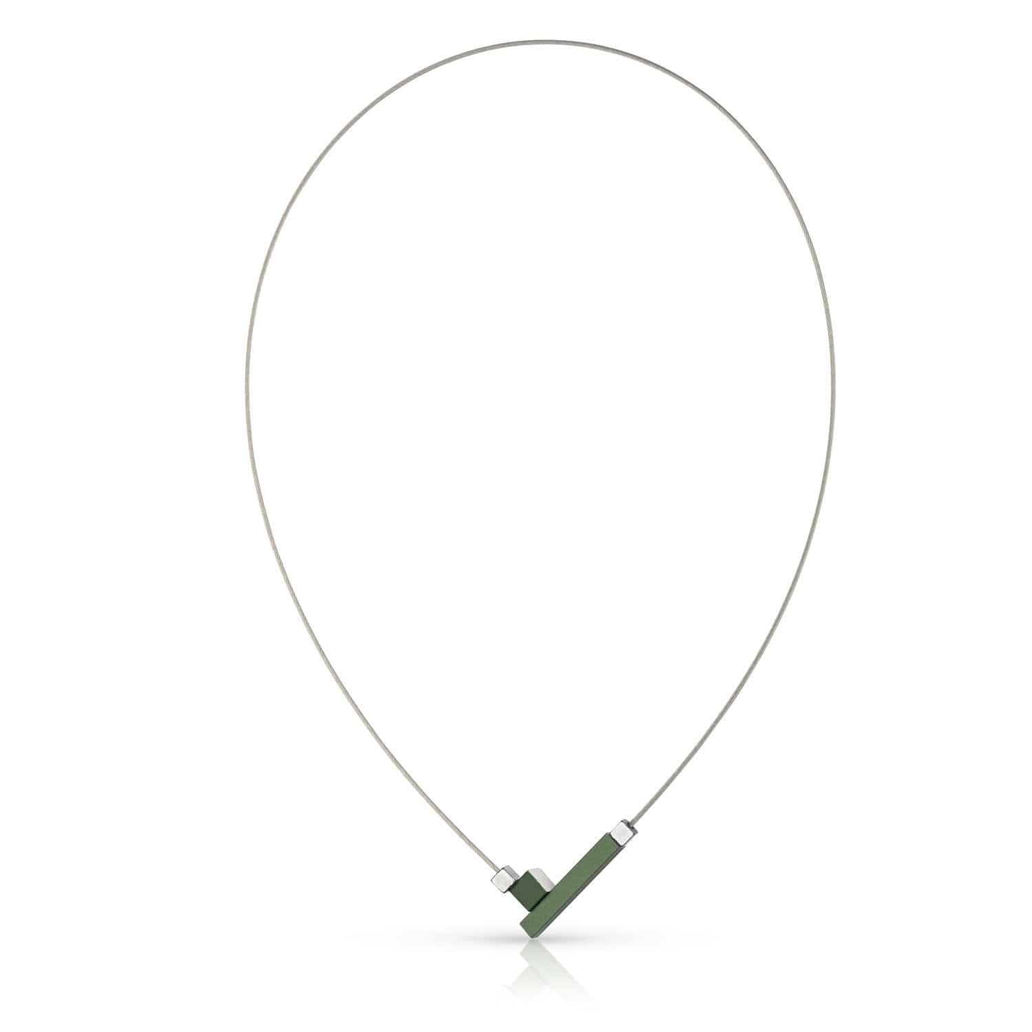 Halskette CARO Grün | C279GR