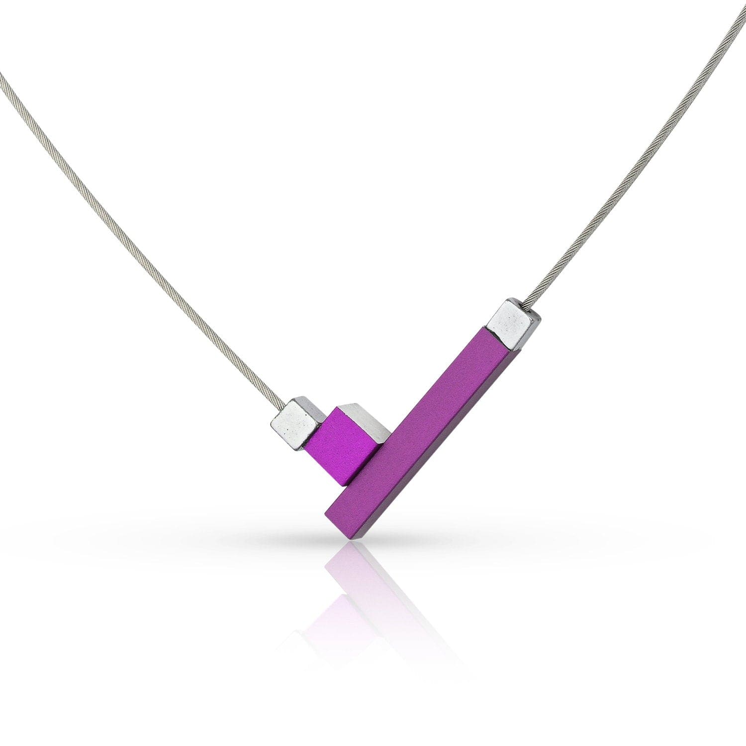 Halskette CARO Lila | C279P