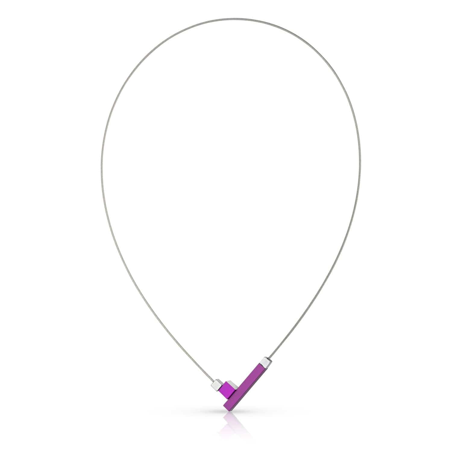 Halskette CARO Lila | C279P