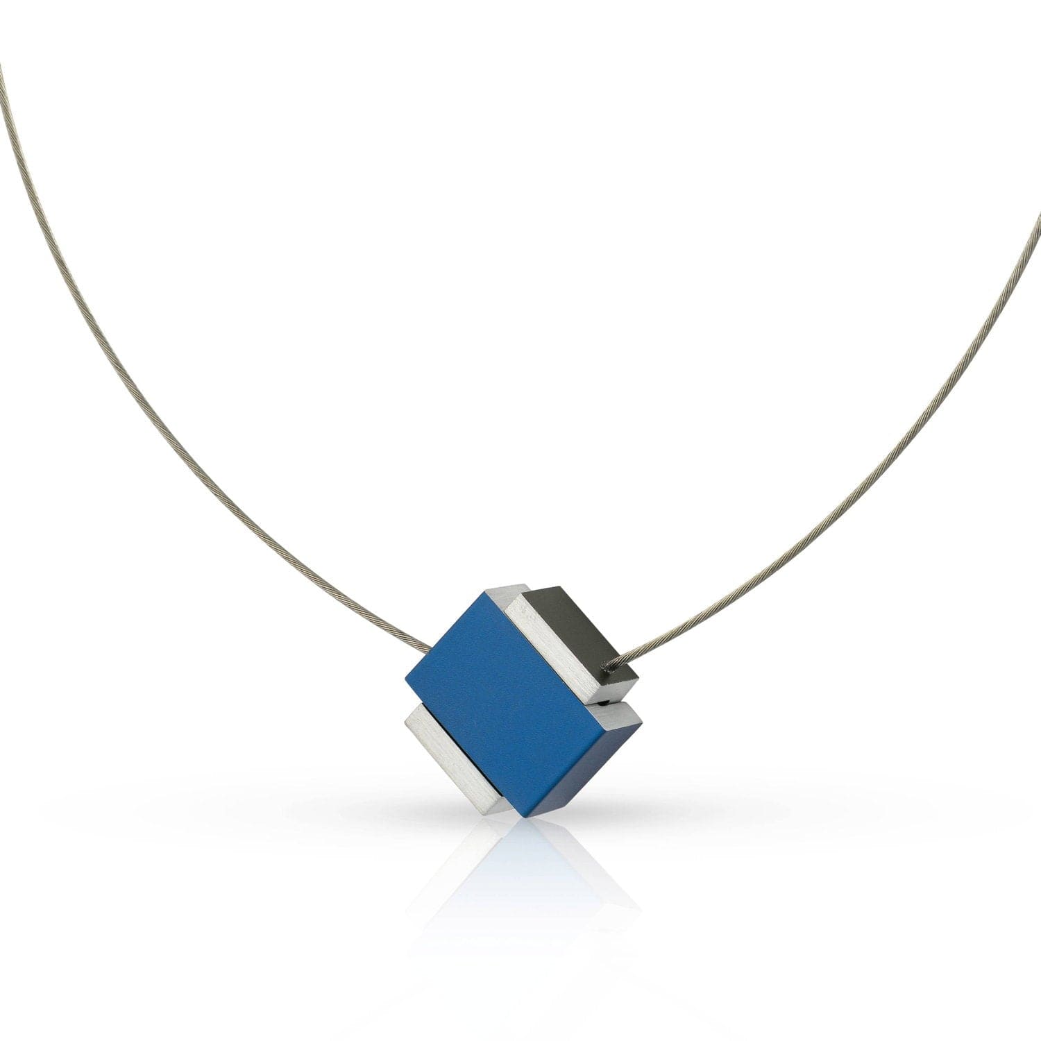 Halskette JUNA Blau Grün | C288BGR