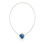 Halskette JUNA Blau Grün | C288BGR