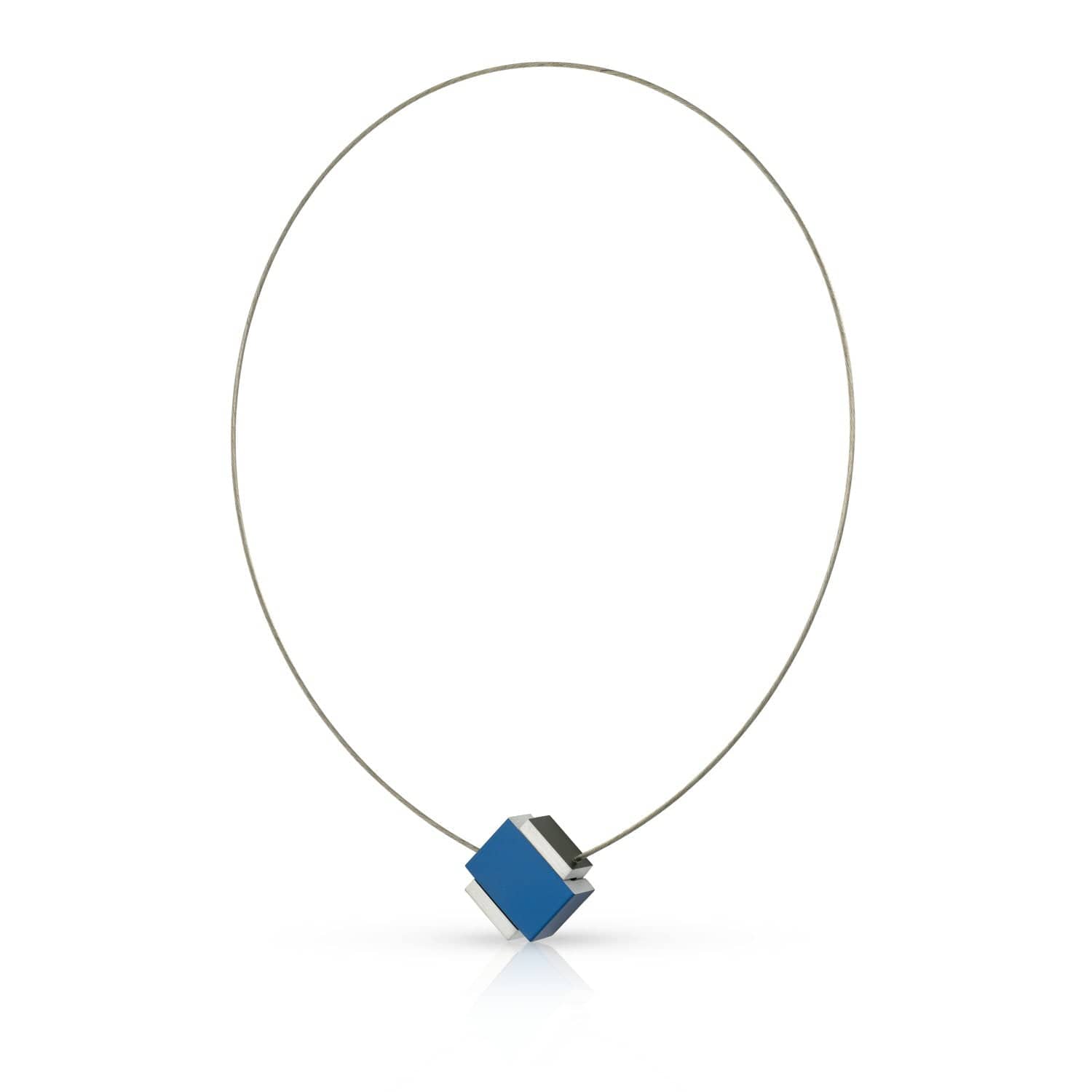 Halskette JUNA Blau Grün | C288BGR
