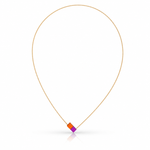 Halskette KAAT Orange|Lila | CG205OP