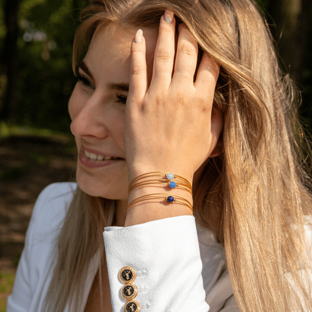Thinking of You Edelsteinarmband Citrin Silber