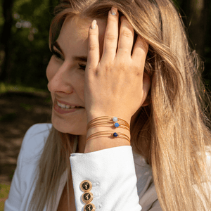 Thinking of You Edelsteinarmband Citrin Silber