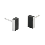 Ohrstecker VAJEN Schwarz | O23Z