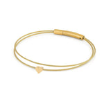 Armband „Ich denke an dich“ mit Herz ❤️, goldfarben | A701GG