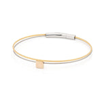 Ich denke an dich ⬜ Armband bicolor | A704BI