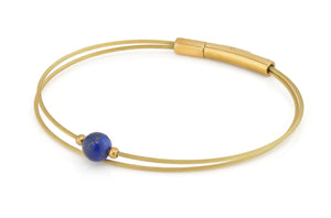 Thinking of You Edelsteinarmband Lapislazuli Gold A716GG