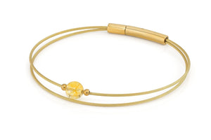 Thinking of You Edelsteinarmband Citrin Gold