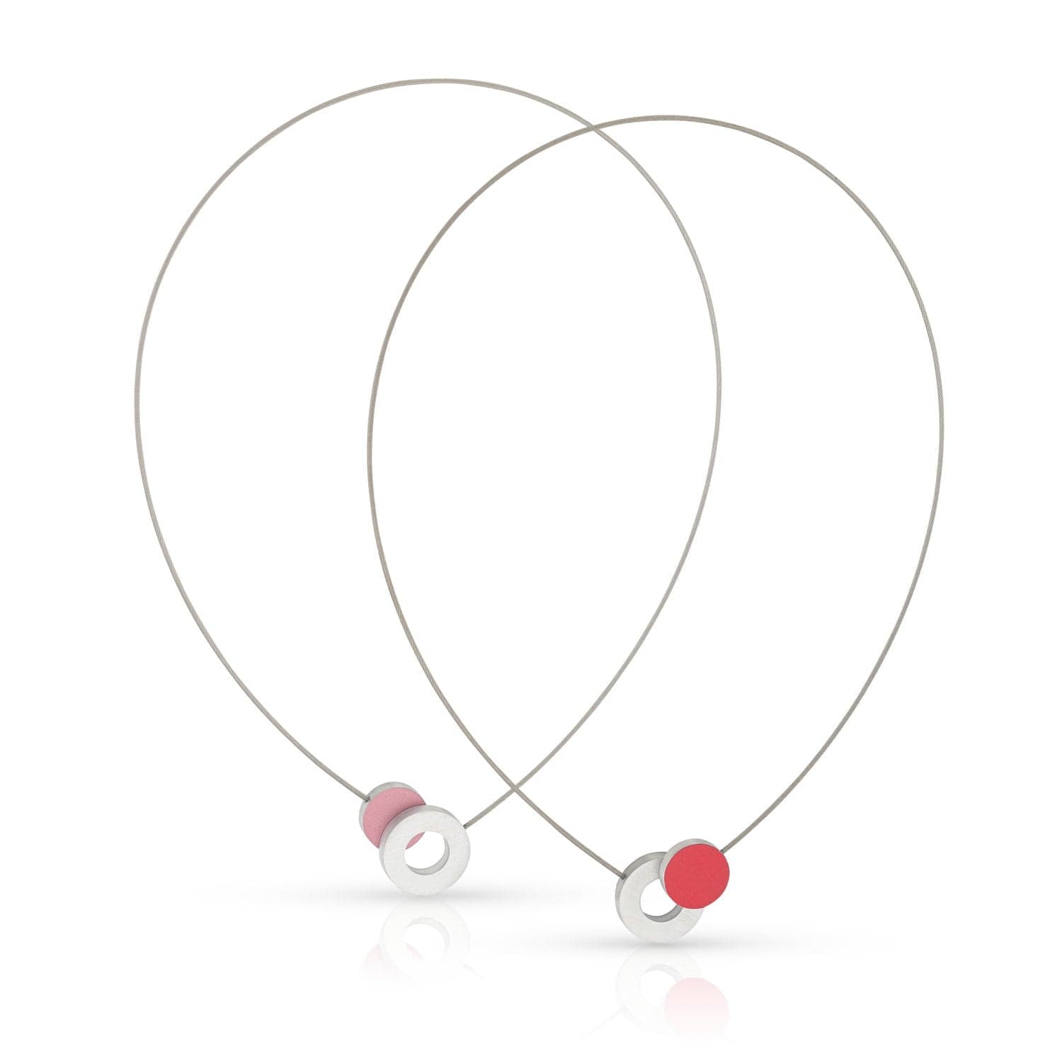 Halskette ROSIE Rot | C265R
