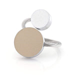 Ring OLIVIA Sand-Goldfarben | R5G