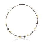 Halskette KELLY Goldfarbe|Schwarz | C257ZG